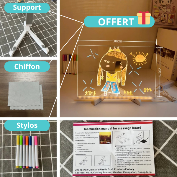 LumiNote™ – La créativité qui brille doucement