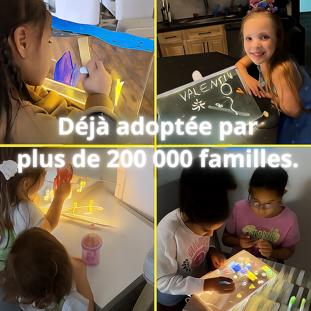 LumiNote™ – La créativité qui brille doucement