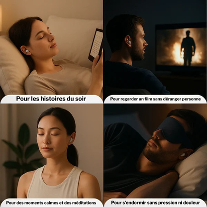 Cosyvo™ PillowPods – Les écouteurs invisibles sans sensation de pression
