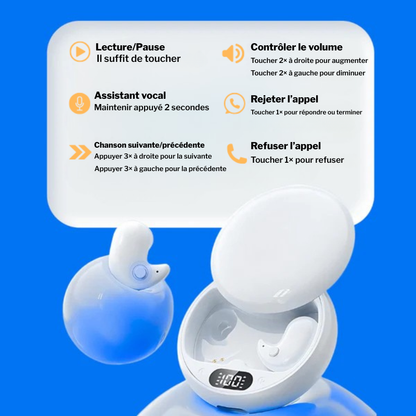 Cosyvo™ PillowPods – Les écouteurs invisibles sans sensation de pression